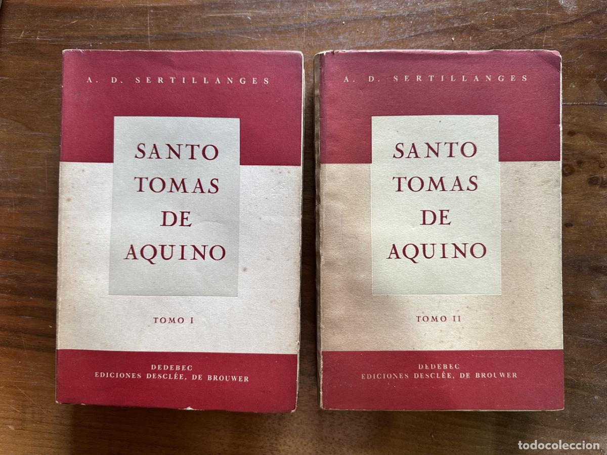 Libros de segunda mano: Santo Tomas de Aquino - Sertillanges A. D.