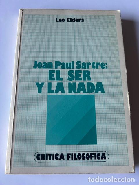 Libros de segunda mano: Jean Paul Sartre. El ser y la nada -Leo Elders-