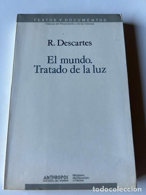 Libros de segunda mano: El mundo. Tratado de la luz -Ren&eacute; Descartes-