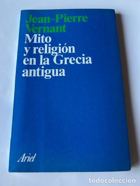 Libros de segunda mano: Mito y religi&oacute;n en la Grecia antigua -Vernant-