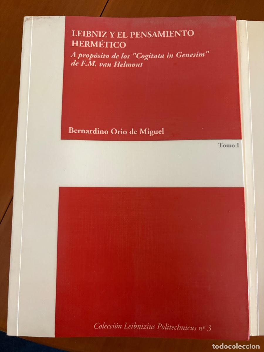 Libros de segunda mano: Leibniz y el pensamiento herm&eacute;tico (Bernardino Orio de Miguel)