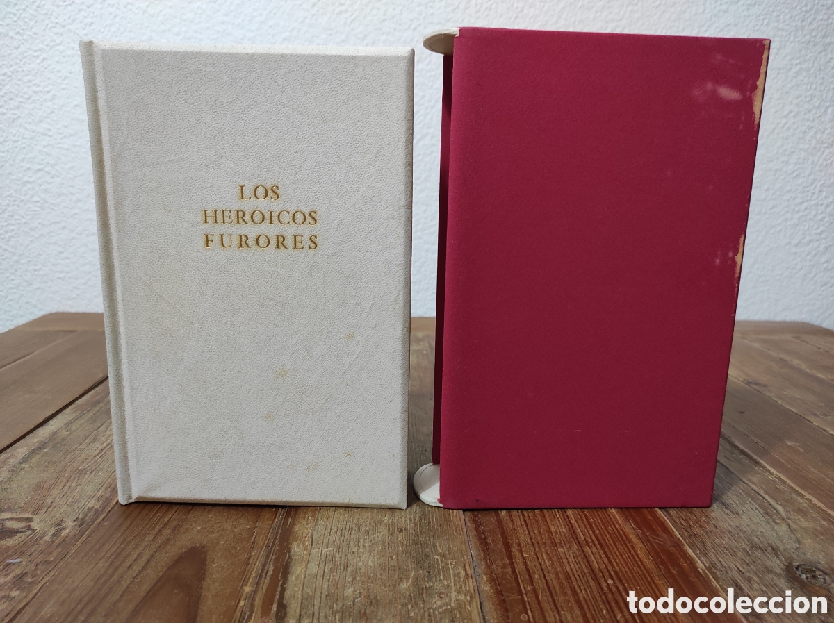 Libros de segunda mano: Los heroicos furores. Giordano Bruno. Silvio Berlusconi Editor 2008