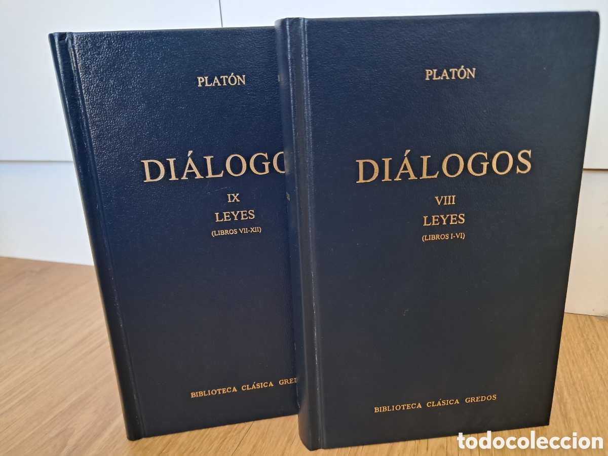 Libros de segunda mano: Las Leyes. Plat&oacute;n. Biblioteca Cl&aacute;sica Gredos 265-266