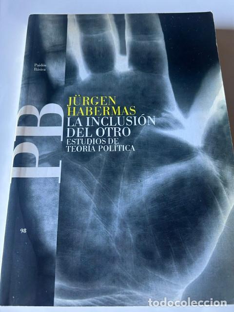 Libros de segunda mano: La inclusi&oacute;n del otro -J&uuml;rgen Habermas-