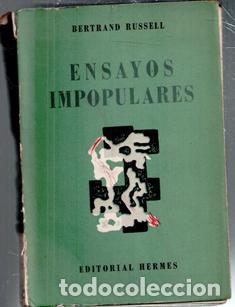 Libros de segunda mano: Ensayos impopulares, Bertrand Russell