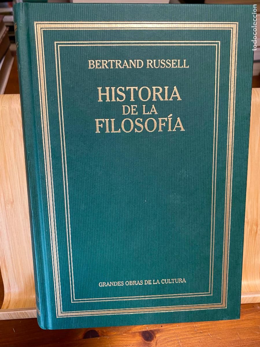Libros de segunda mano: HISTORIA DE LA FILOSOF&Iacute;A. BERTRAND RUSSELL. EDITORIAL RBA