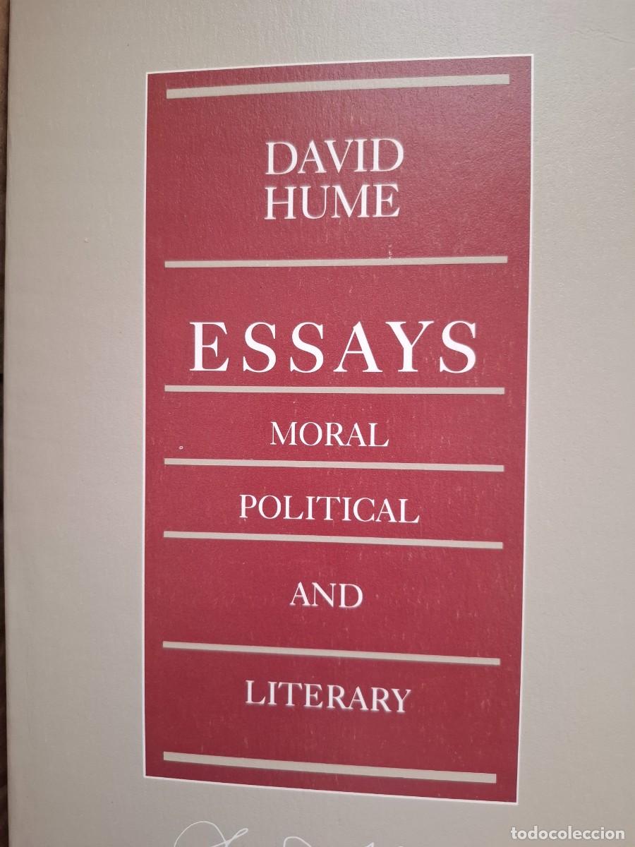 Libros de segunda mano: essays moral political and literary David Hume