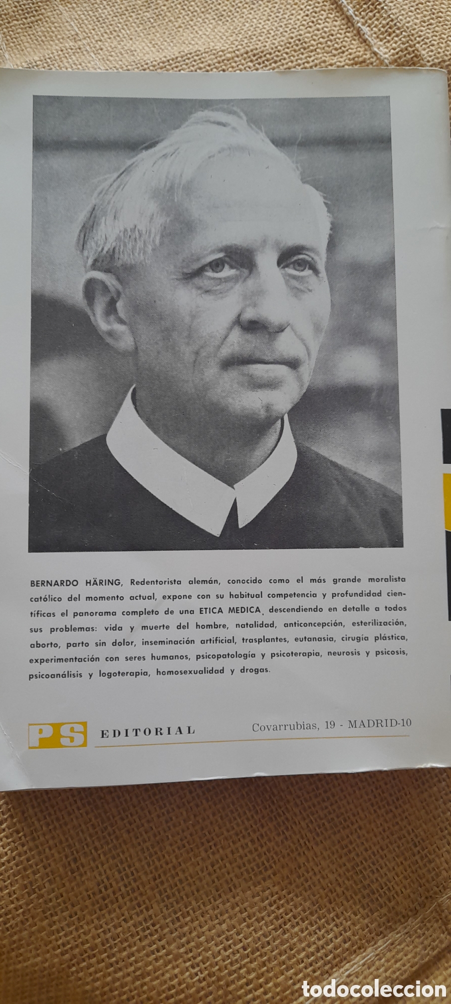 Libros de segunda mano: Moral y medicina. Bernhard Haring - Foto 2
