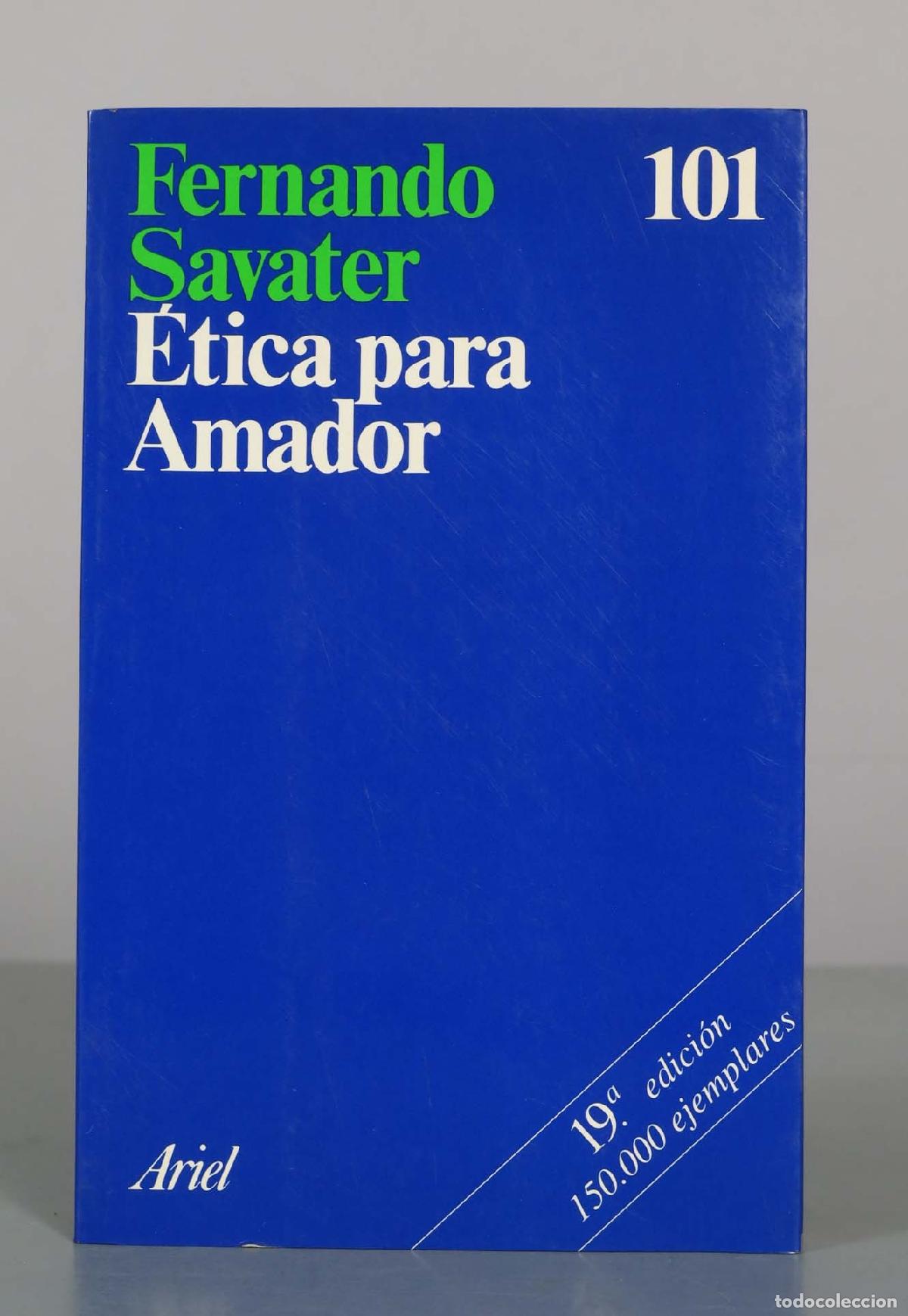 Libros de segunda mano: &Eacute;tica para Amador - Fernando Savater - Editorial Ariel