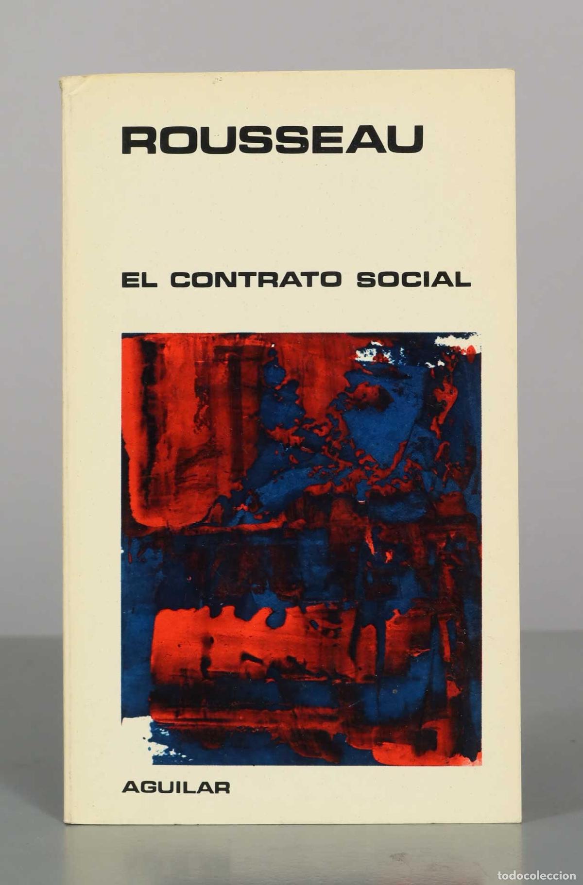 Libros de segunda mano: El contrato social - Jean-Jacques Rousseau - Aguilar