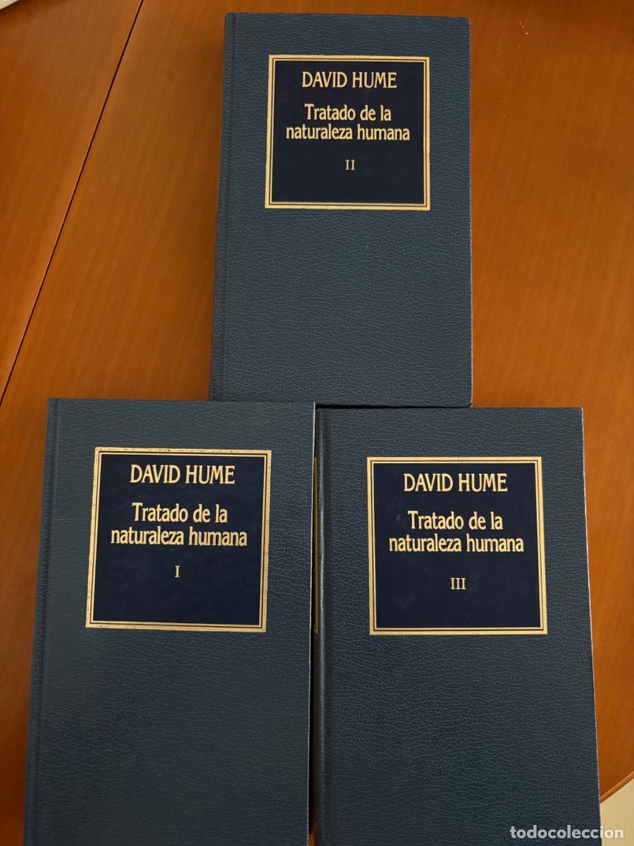 Libros de segunda mano: Tratado de la naturaleza humana. 3 tomos - Hume, David