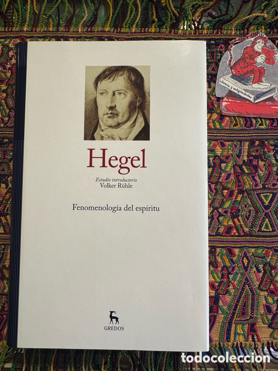 Libros de segunda mano: Hegel Gredos Fenomenolog&iacute;a del esp&iacute;ritu