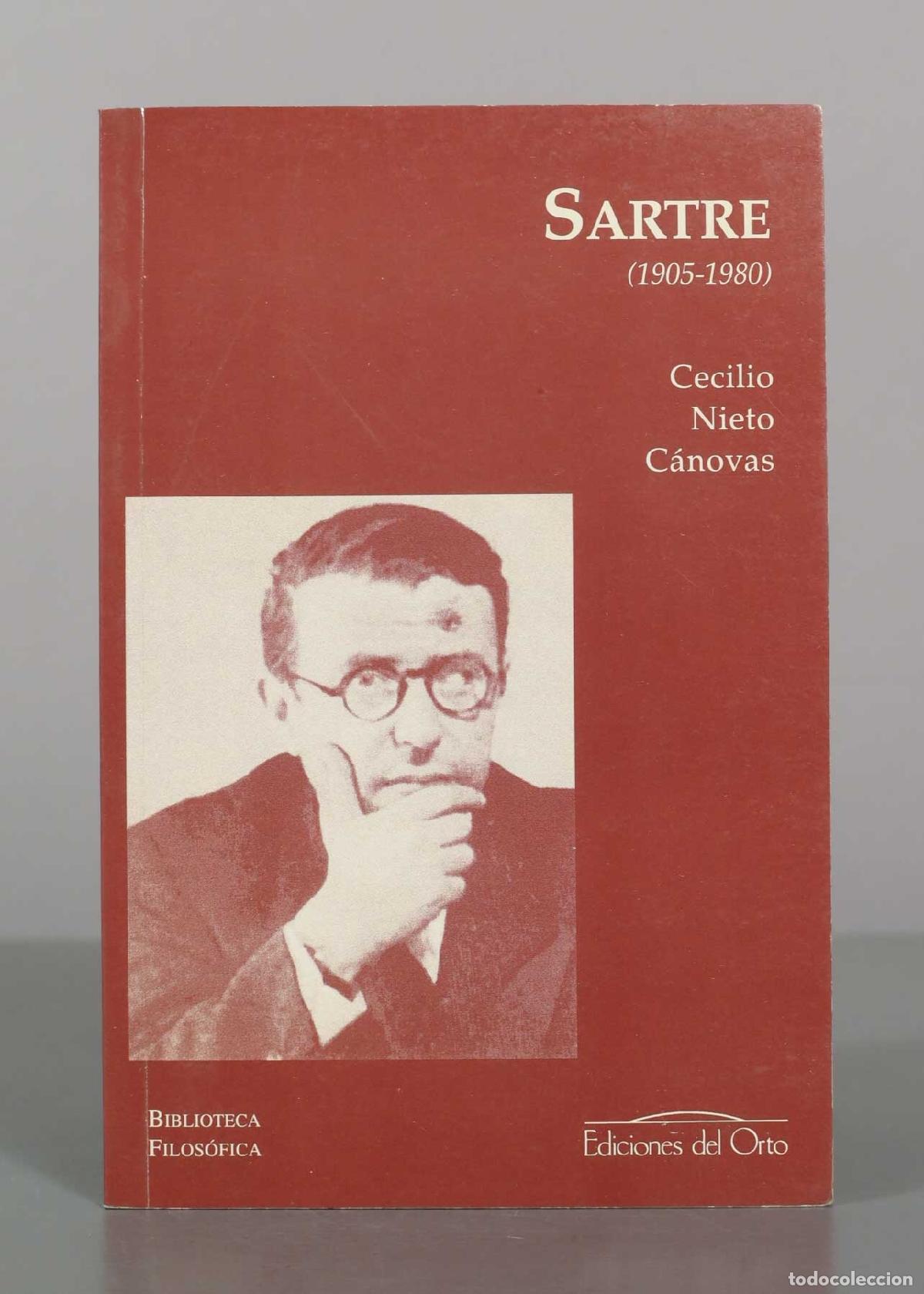 Libros de segunda mano: Sartre - Cecilio Nieto C&aacute;novas - Ediciones del Orto