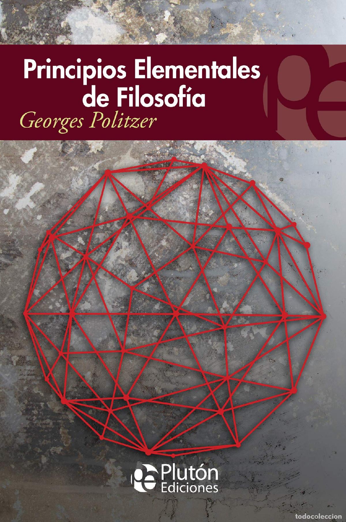Libros de segunda mano: Principios Elementales de Filosof&iacute;a (Colecci&oacute;n Eterna)
