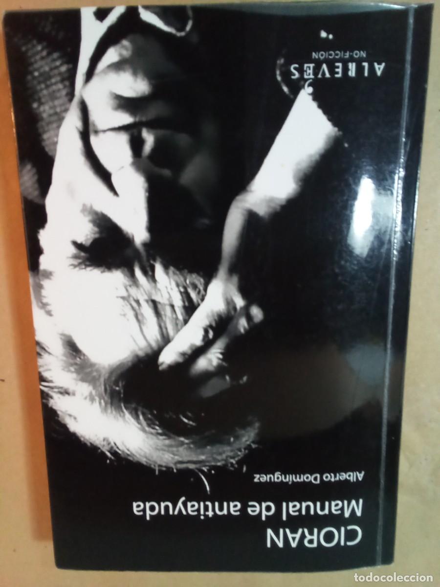 Libros de segunda mano: CIORAN. MANUAL DE ANTIAYUDA.