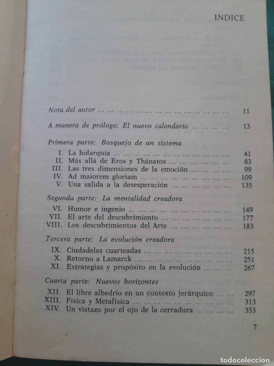 Libros de segunda mano: JANO. ARTHUR KOESTLER. DEBATE 1981. - Foto 4