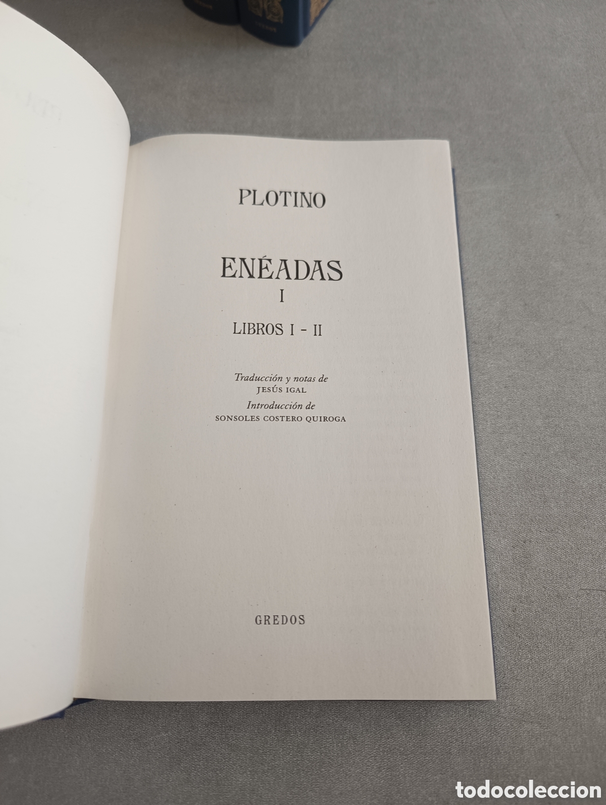Libros de segunda mano: En&eacute;adas. Plotino. Biblioteca RBA. Gredos. - Foto 6