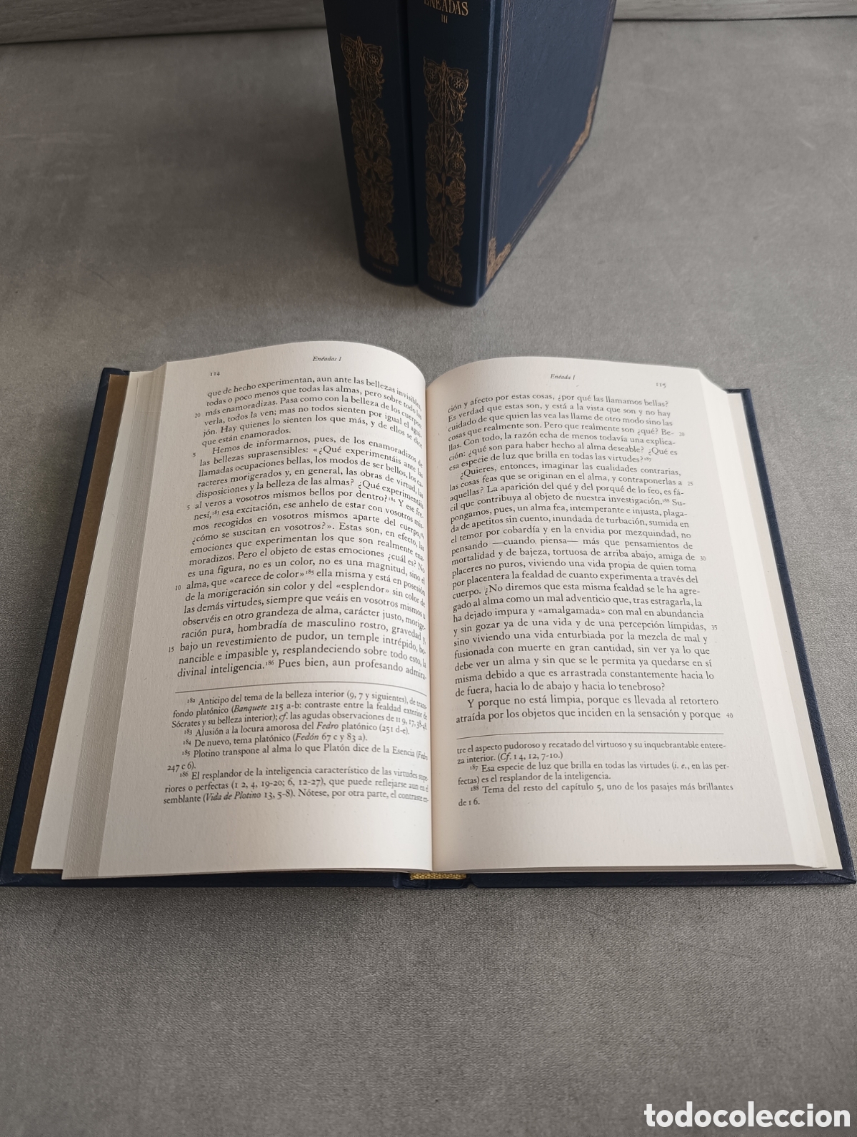 Libros de segunda mano: En&eacute;adas. Plotino. Biblioteca RBA. Gredos. - Foto 7