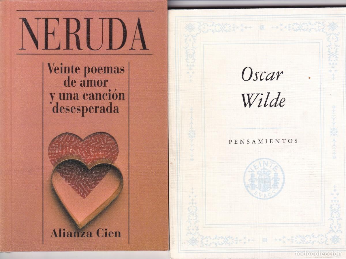 Gebrauchte B&uuml;cher: Oscar Wilde - Pensamientos y 5 t&iacute;tulos de Alianza Cien: Neruda, Machado, Marco Aurelio, Freud, Mill