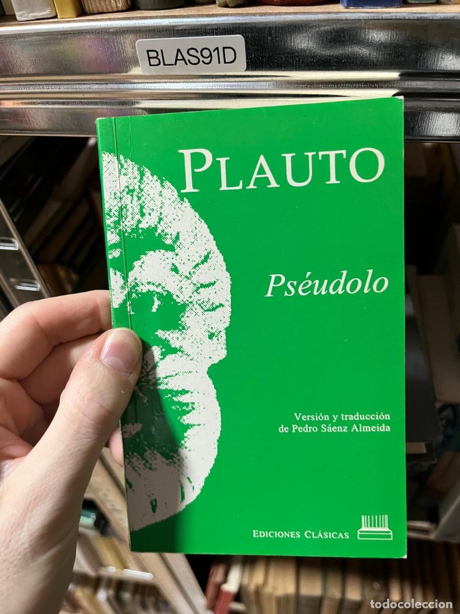 Libros de segunda mano: BLAS91D Plauto Ps&eacute;udolo Ediciones Cl&aacute;sicas