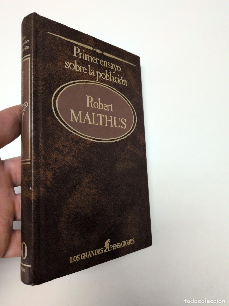 Libros de segunda mano: Primer ensayo sobre la poblaci&oacute;n - Malthus, Robert