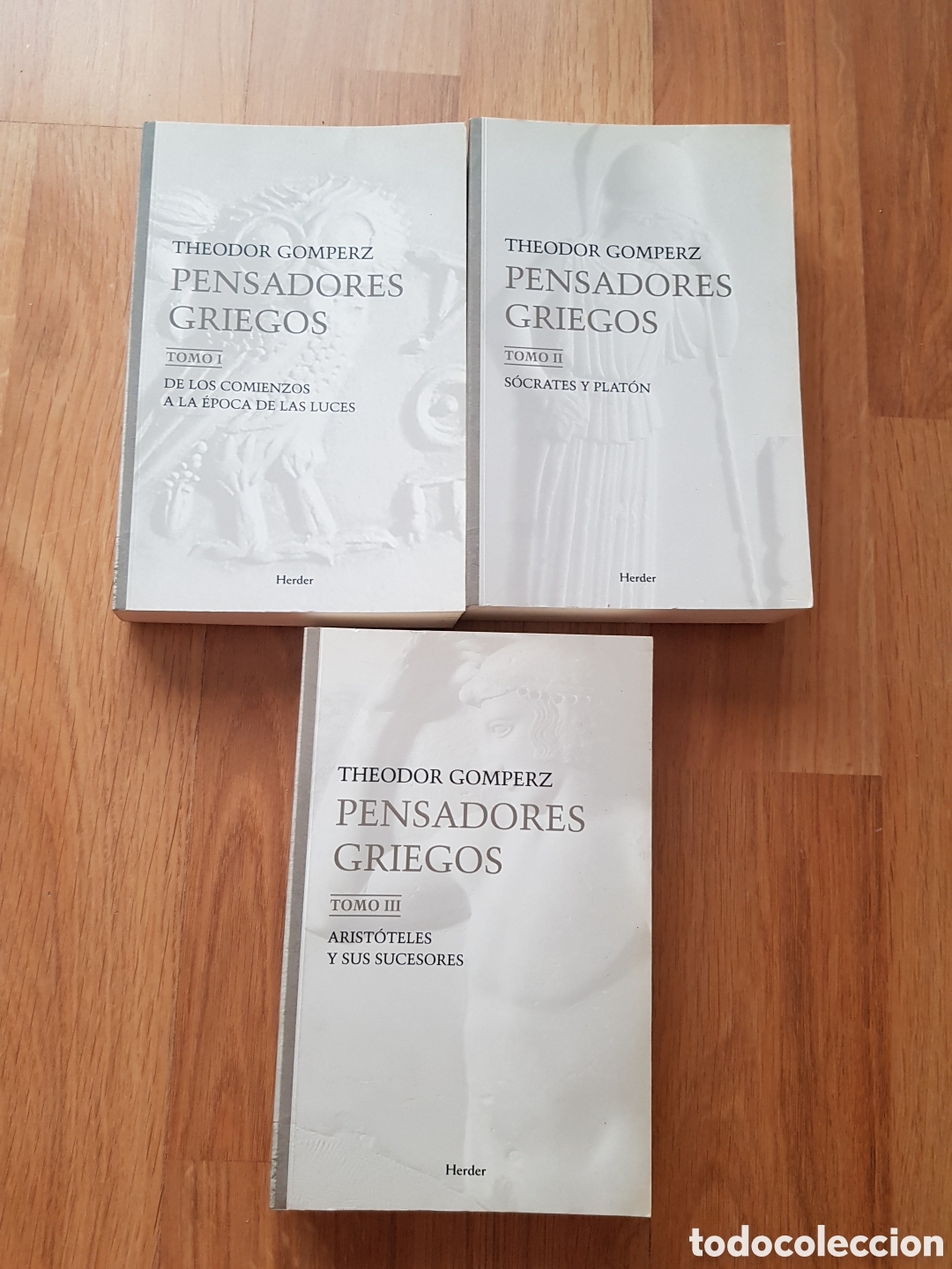 Libros de segunda mano: PENSADORES GRIEGOS. Completa. GOMPERZ, THEODOR