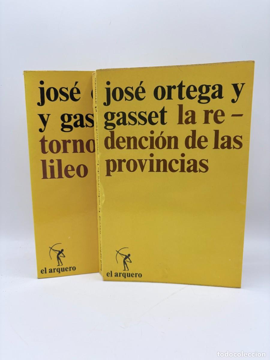 Libros de segunda mano: Lote Ortega y Gasset: En torno a Galileo / La redenci&oacute;n de las provincias, Revista de Occidente, 76