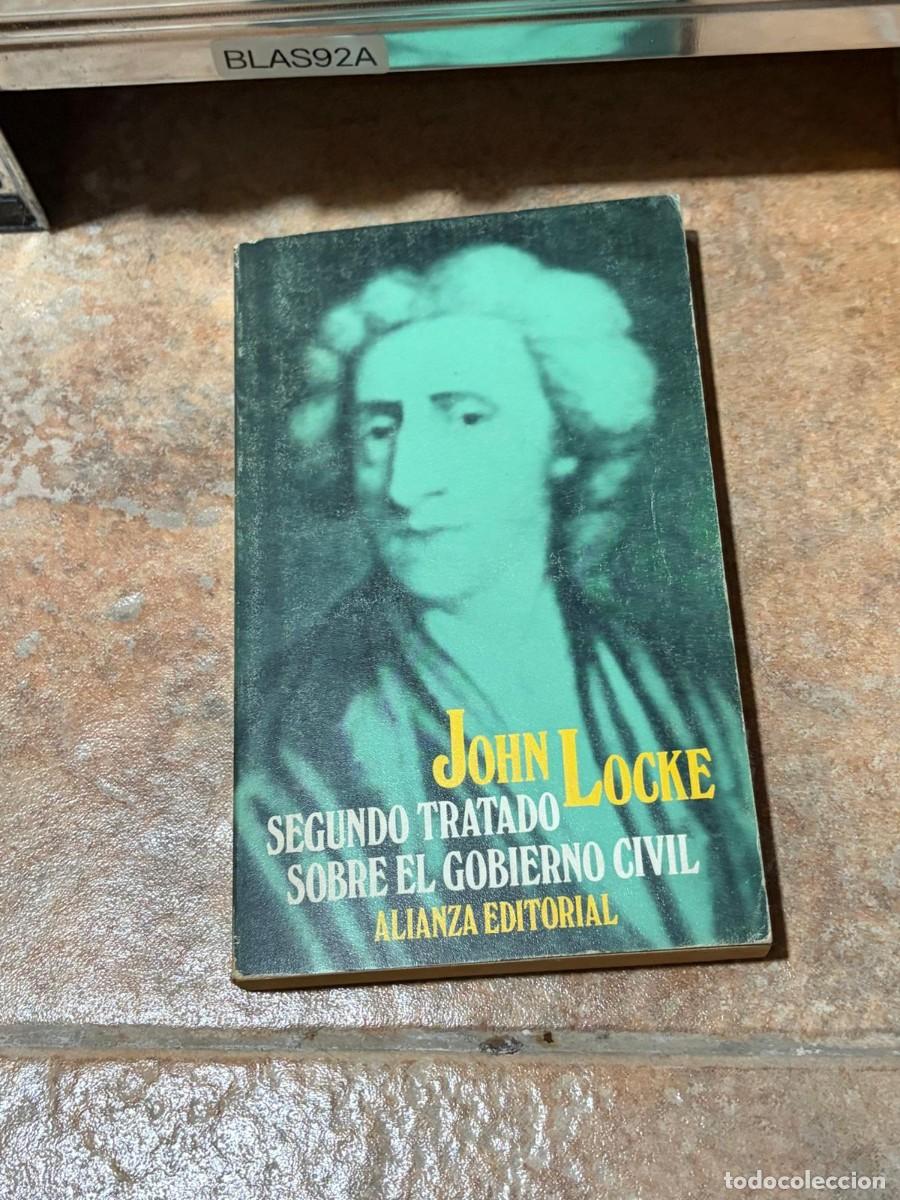 Libros de segunda mano: BLAS92A John Locke Segundo tratado sobre el gobierno civil &ndash; Alianza Editorial