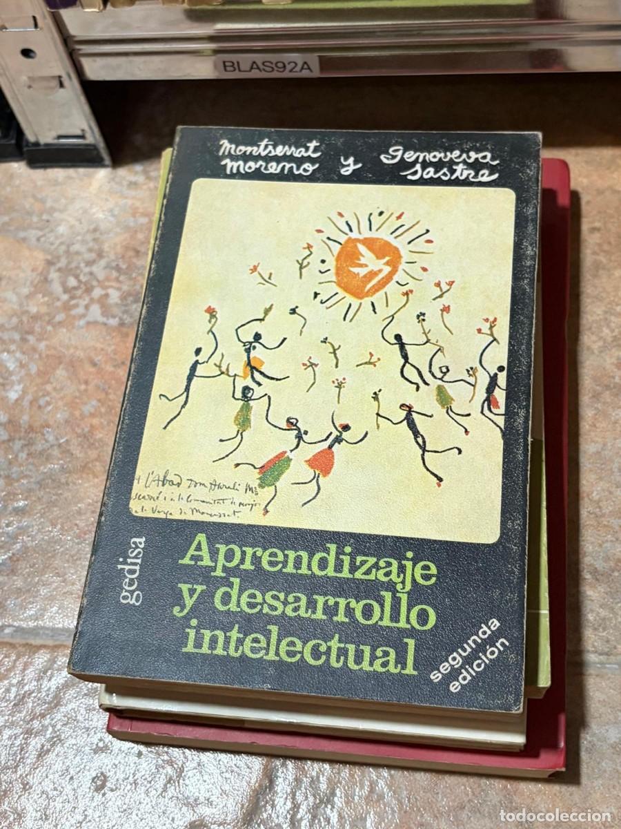 Libros de segunda mano: BLAS92A Montserrat Moreno y Genoveva Sastre Aprendizaje y desarrollo intelectual &ndash; Gedisa