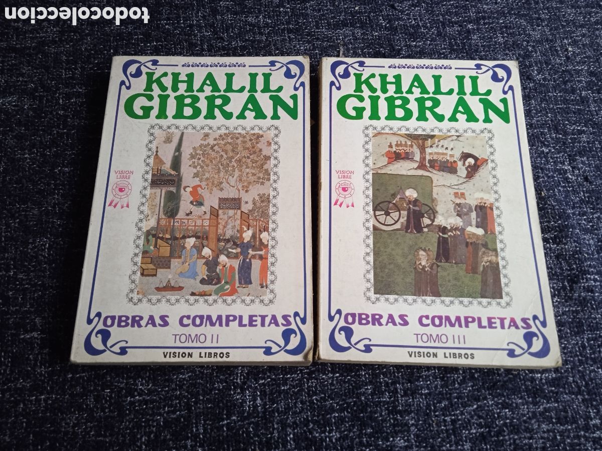 Libros de segunda mano: KHALIL GIBRAN OBRAS COMPLETAS - TOMO 2 Y 3