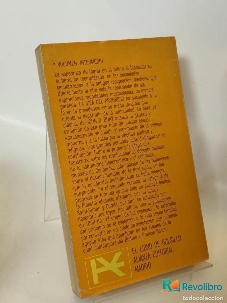 Libros de segunda mano: La idea del progreso - John Bury - Foto 2