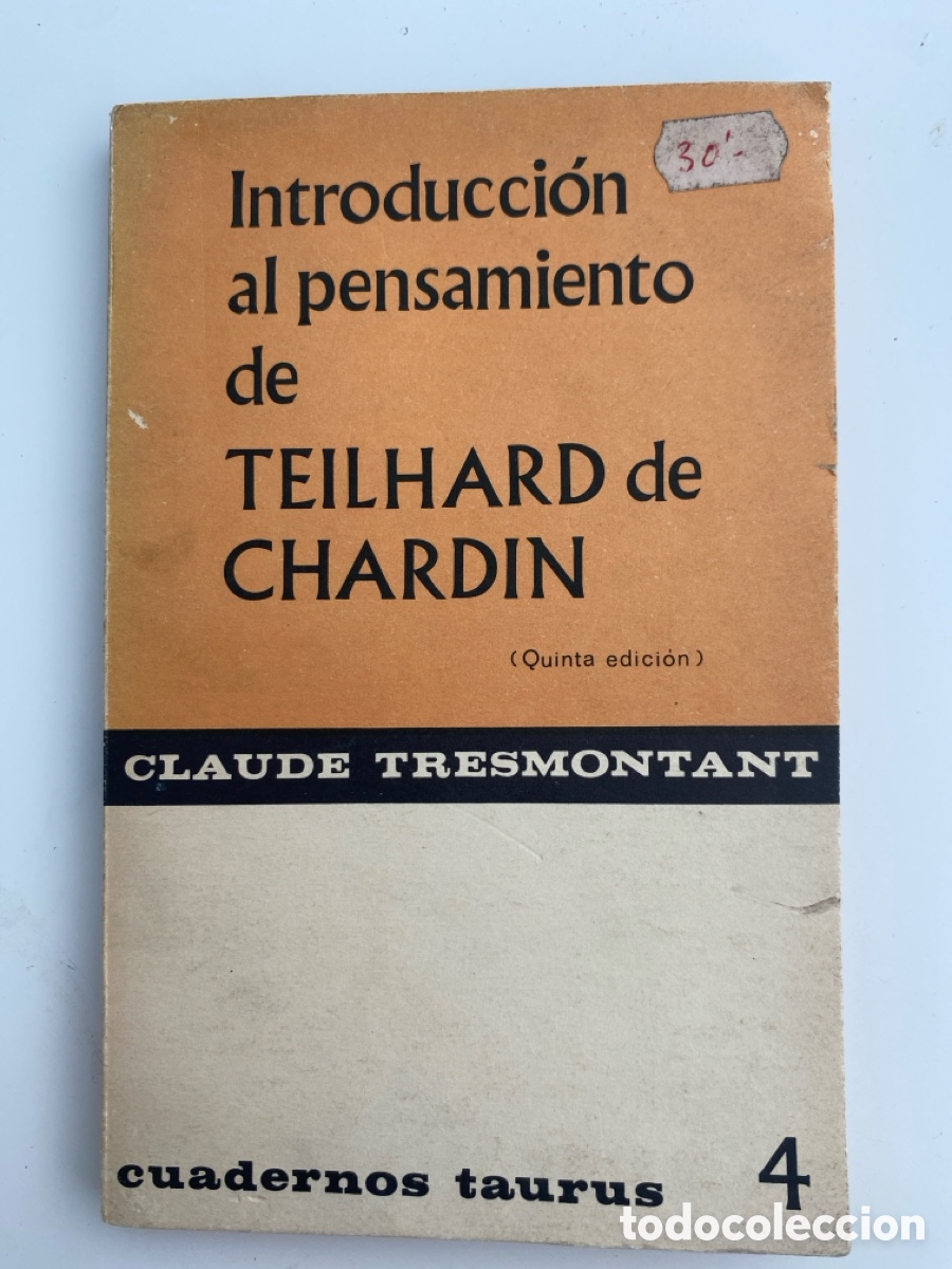 Libros de segunda mano: Introducci&oacute;n al pensamiento de Teilhard de Chardin