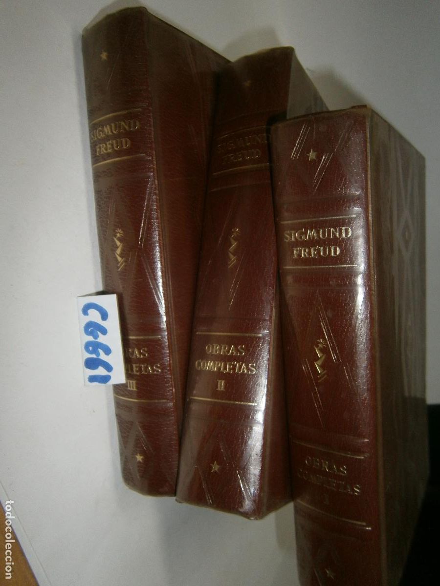 Libros de segunda mano: OBRAS COMPLETAS SIGMUND FREUD (TRES TOMOS)