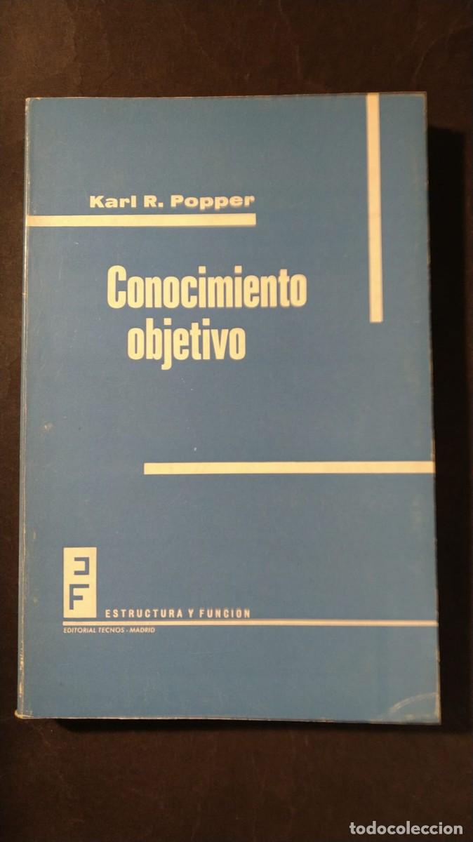 Libros de segunda mano: CONOCIMIENTO OBJETIVO - KARL R. POPPER