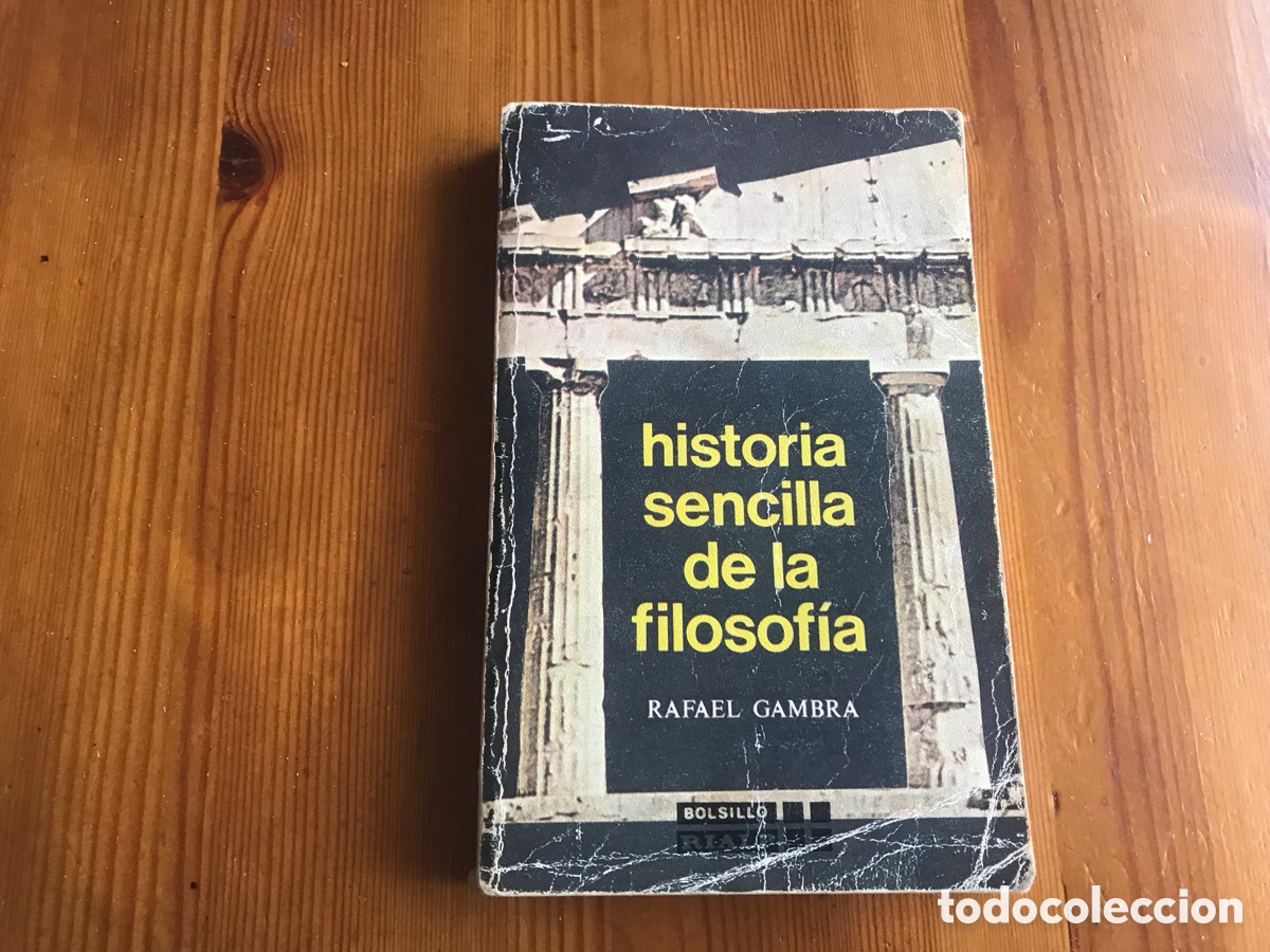 Libros de segunda mano: Historia sencilla de la filosof&iacute;a. Rafael Gambra. Rialp