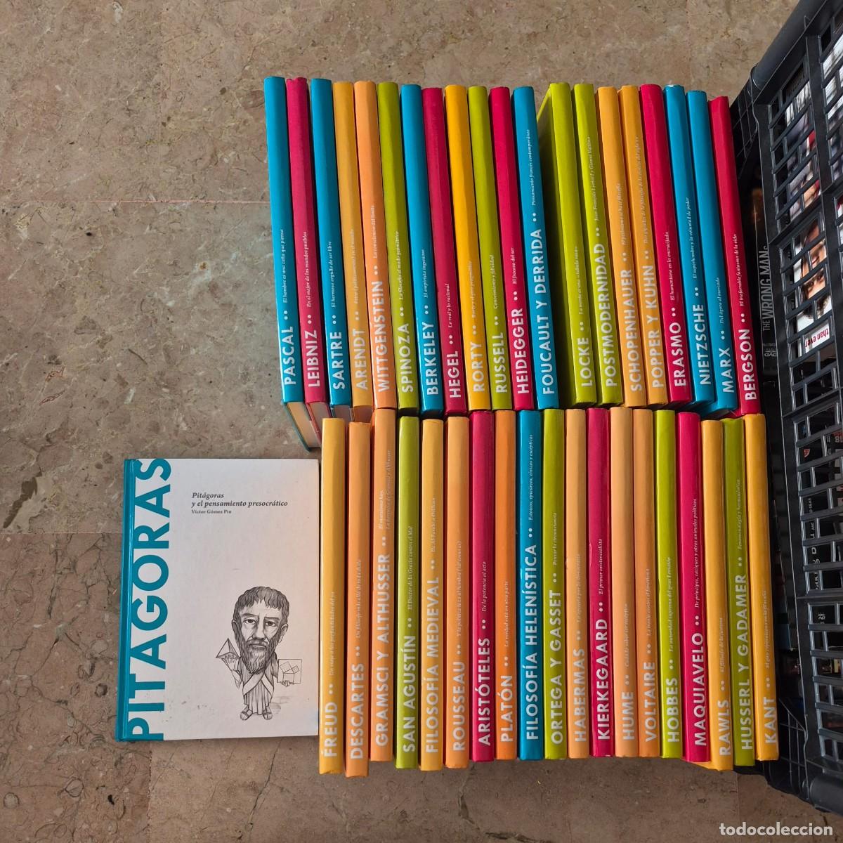 Libros de segunda mano: COLECCI&Oacute;N DESCUBRIR / DESCUBRIENDO LA FILOSOF&Iacute;A (40 VOL&Uacute;MENES, COMPLETA: VER DESCRIPCI&Oacute;N)