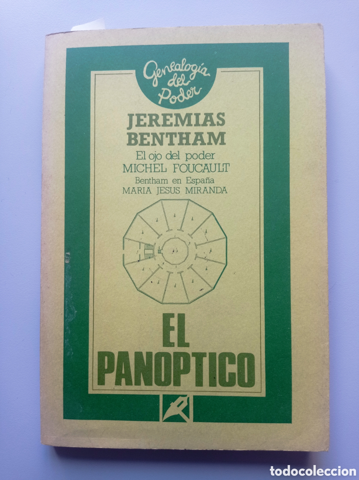 Libros de segunda mano: MICHAEL FOUCAULT. EL OJO DEL PODER. JEREM&Iacute;AS BENTHAM. EL PAN&Oacute;PTICO.