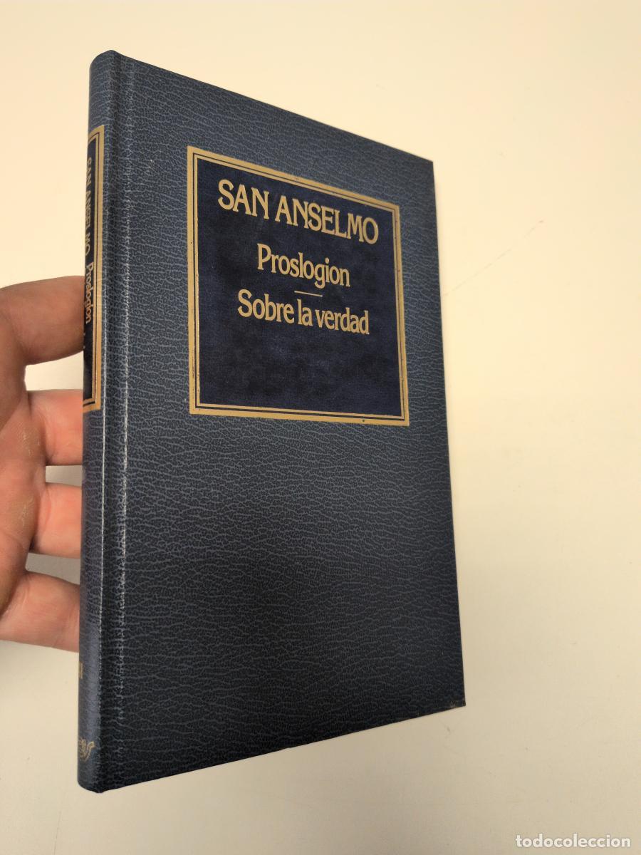 Libros de segunda mano: Proslogion / Sobre la verdad - San Anselmo - Foto 1
