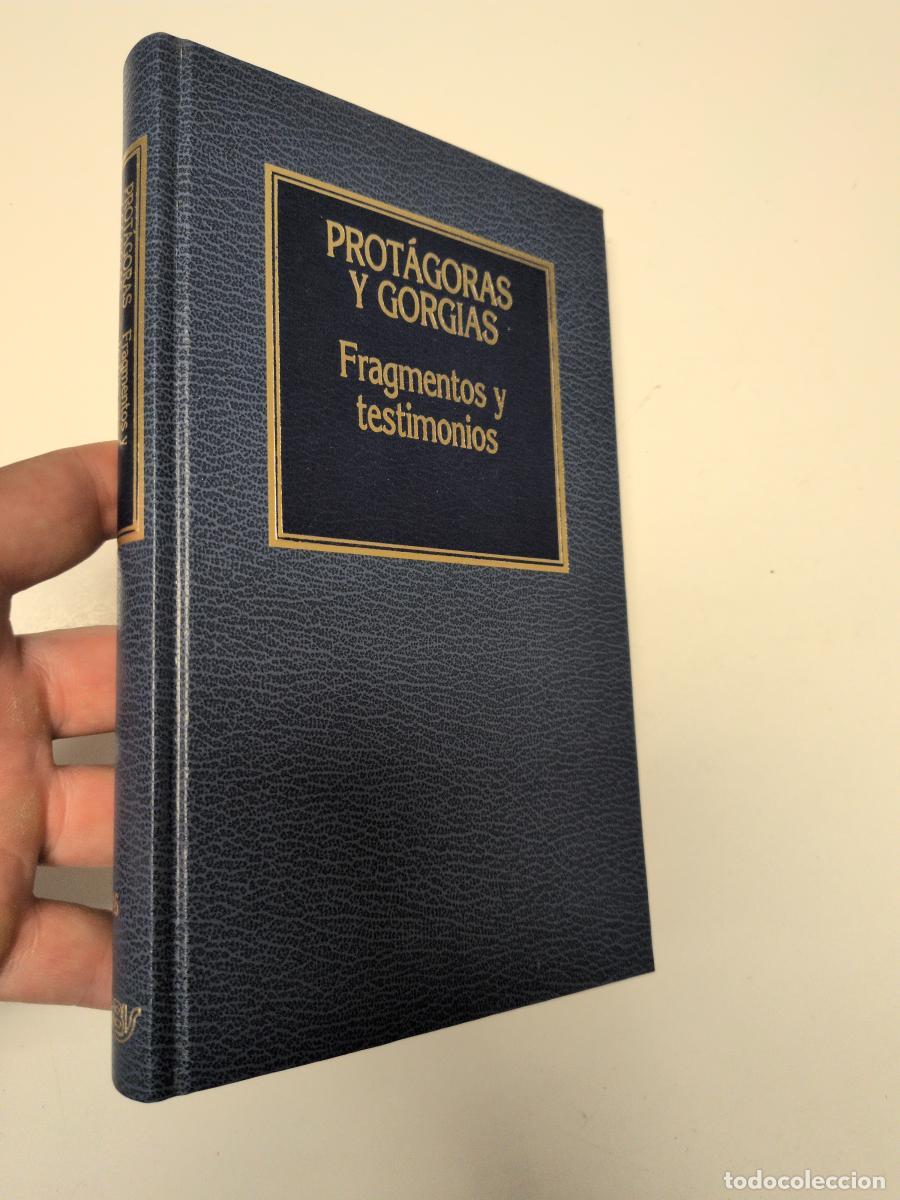 Libros de segunda mano: Fragmentos y testimonios - Prot&aacute;goras y Gorgias