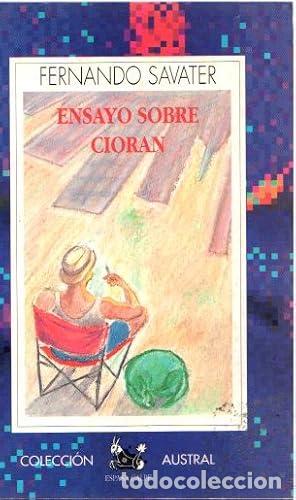 Libros de segunda mano: Ensayo sobre Cioran - Fernando Savater