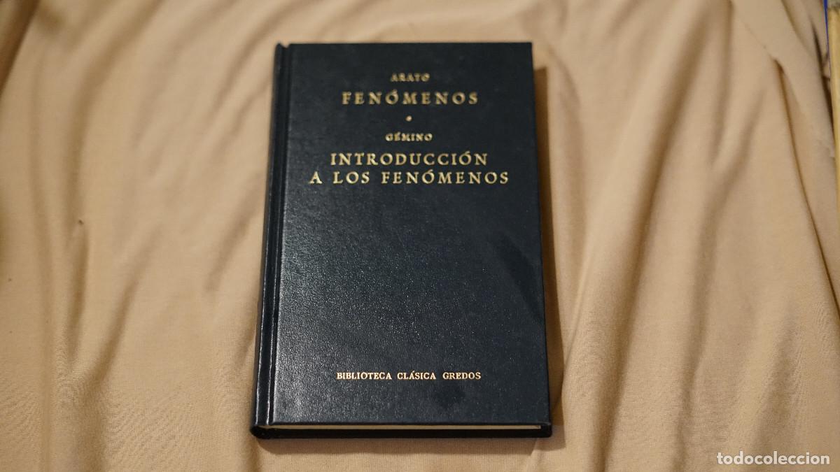 Libros de segunda mano: Arato - Fen&oacute;menos - G&eacute;mino - Introducci&oacute;n a los fen&oacute;menos - Gredos 1993