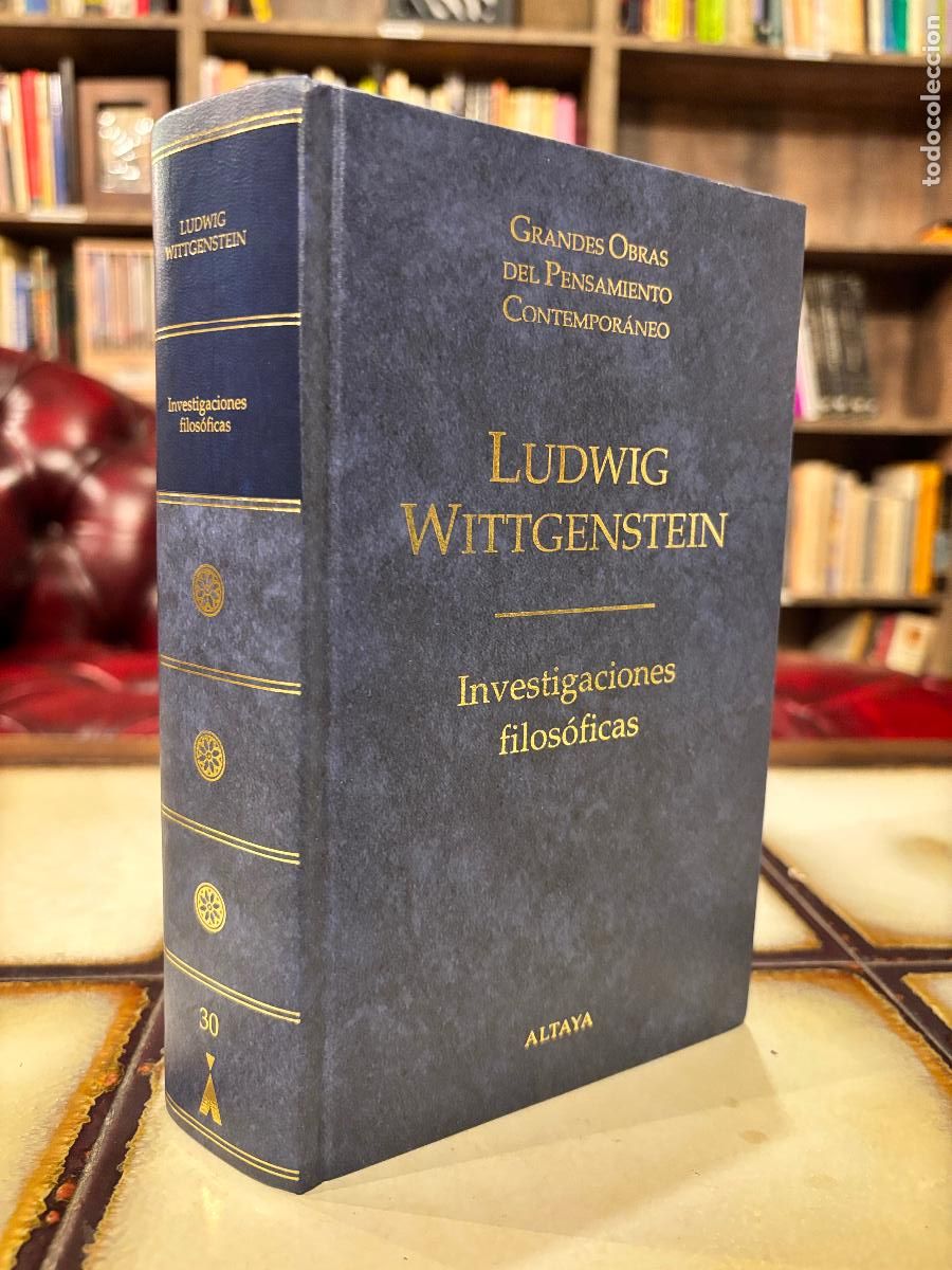 Libros de segunda mano: Investigaciones filos&oacute;ficas Ludwig Wittgenstein. EDICI&Oacute;N BILING&Uuml;E ALEM&Aacute;N / ESPA&Ntilde;OL