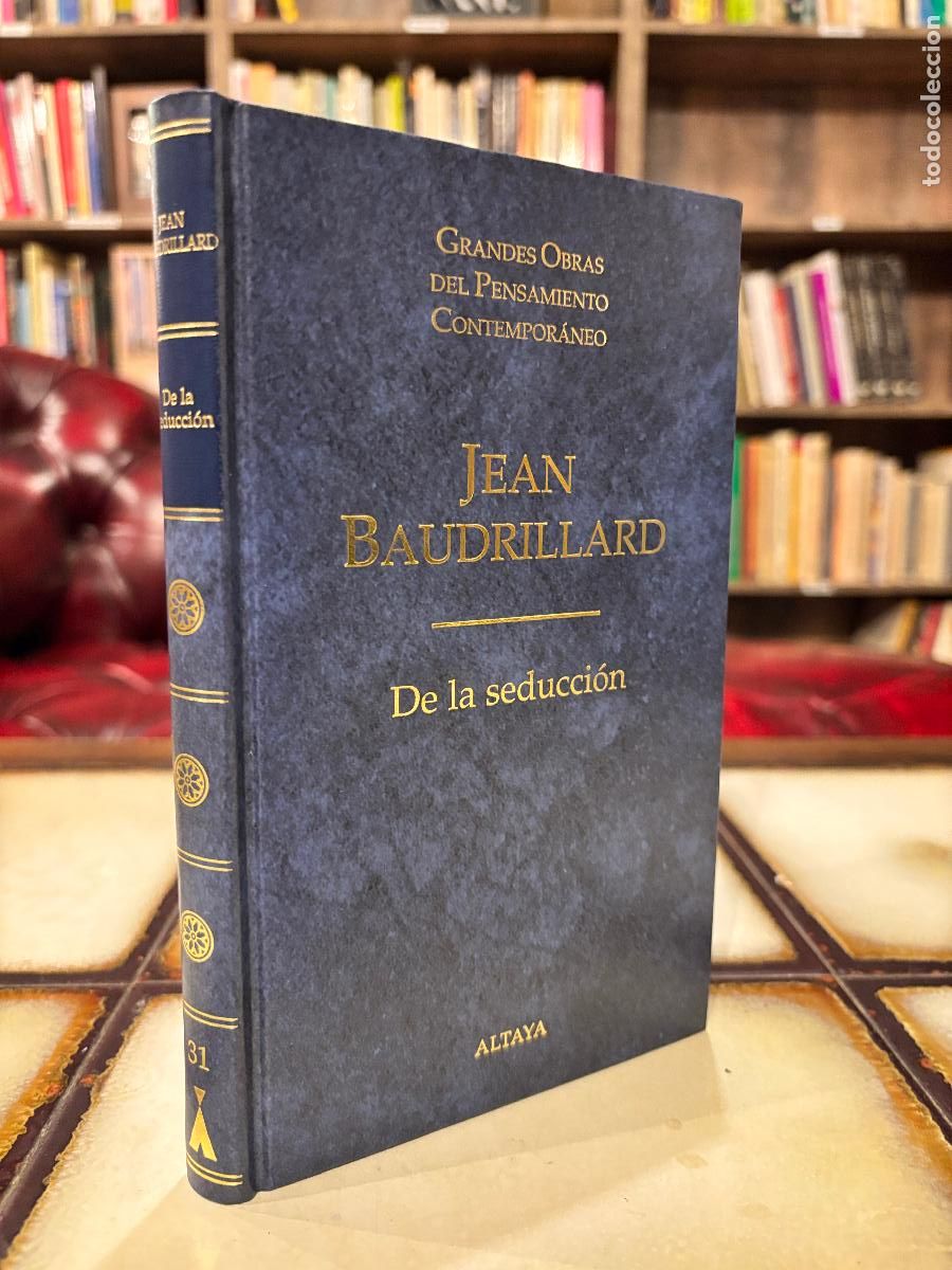 Libros de segunda mano: De la seducci&oacute;n. Jean Baudrillard.