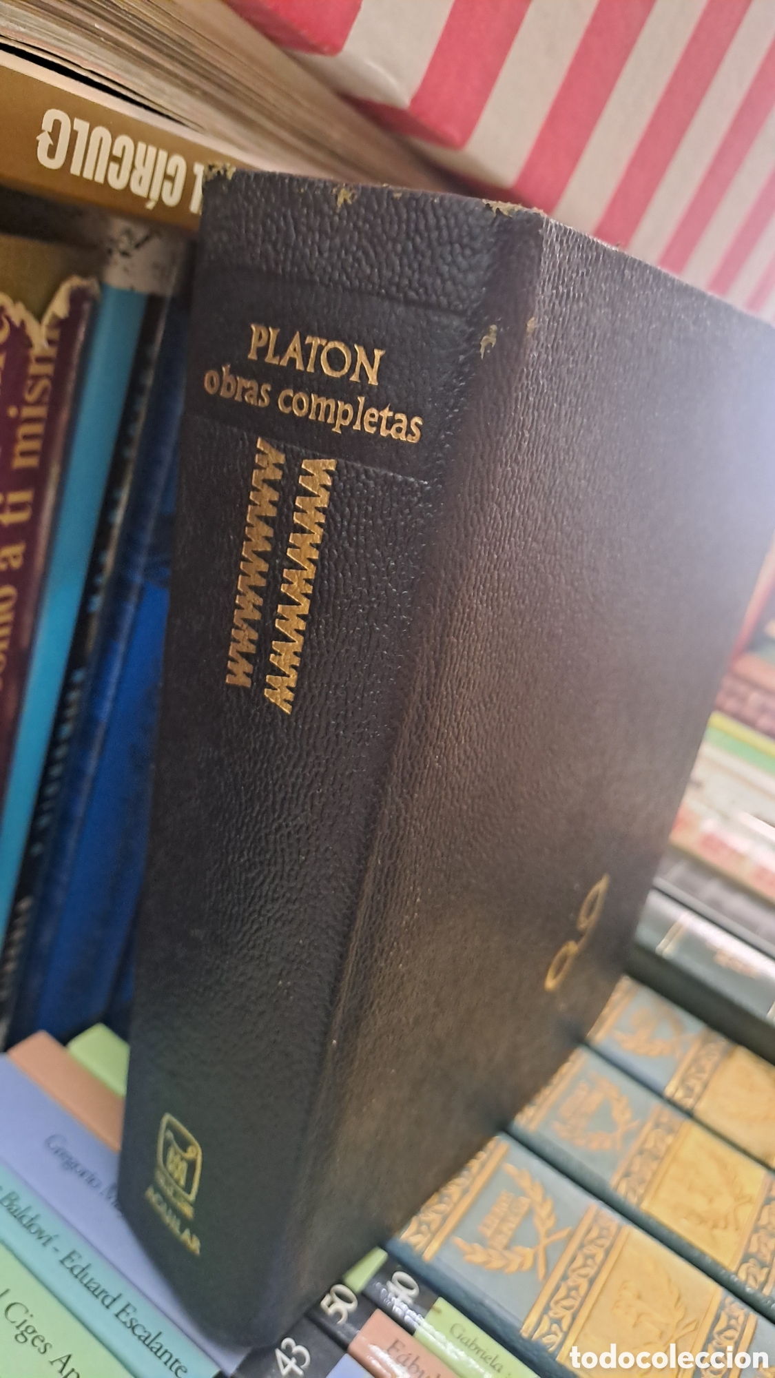 Libros de segunda mano: Platon Obras completas - Aguilar