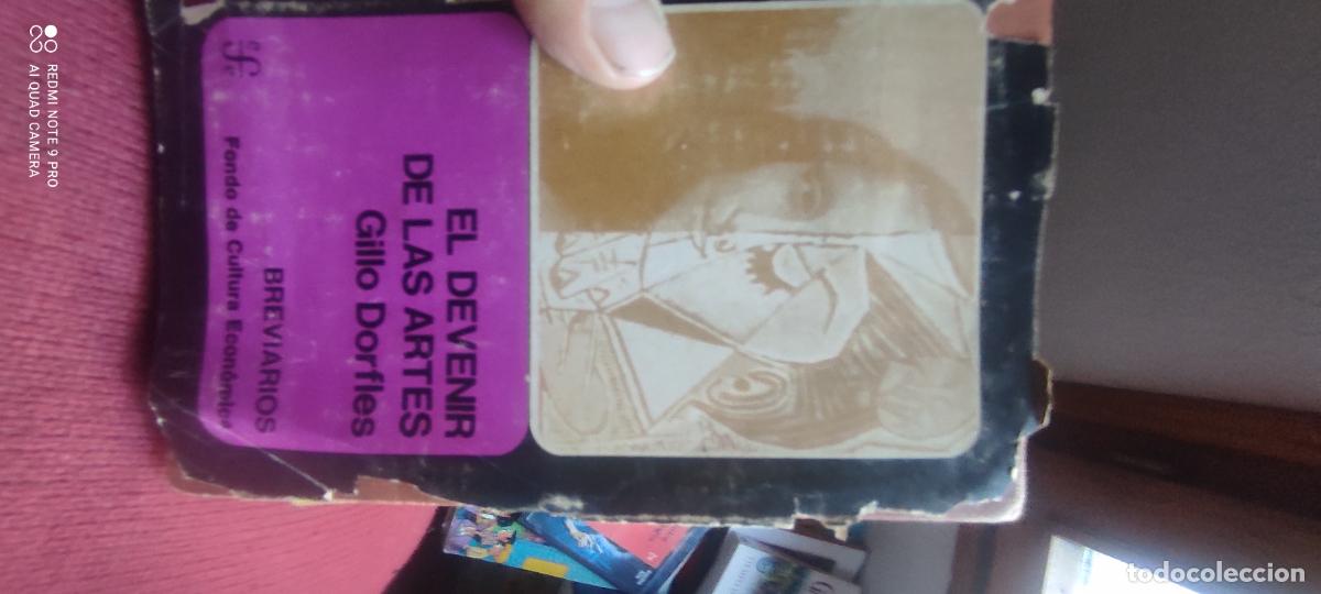 Libros de segunda mano: GILLO DORFLES : EL DEVENIR DE LAS ARTES (FONDO DE CULTURA, 1977)