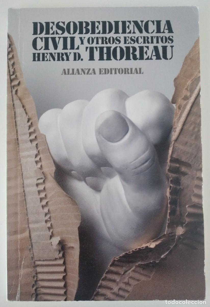Libros de segunda mano: Desobediencia civil y otros escritos -Thoreau, Henry D.