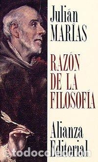 Libros de segunda mano: Raz&oacute;n de la filosof&iacute;a (Libros Singulares (Ls))