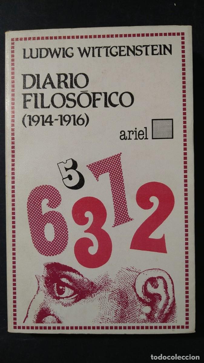 Second hand books: DIARIO FILOS&Oacute;FICO (1914-1916) - LUDWIG WITTGENSTEIN