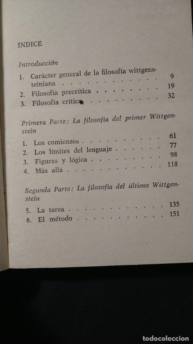 Libros de segunda mano: WITTGENSTEIN - DAVID PEARS - Foto 4