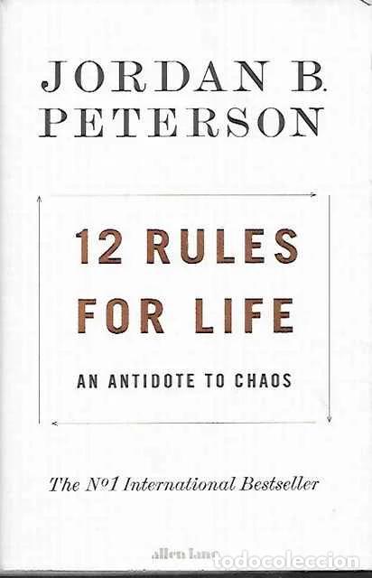 Gebrauchte B&uuml;cher: 12 Rules for life: An antidote to chaos - Peterson, Jordan B.